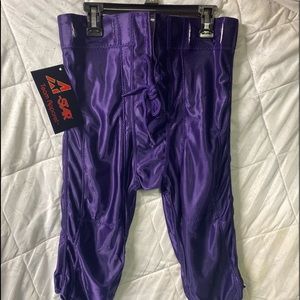 All Star Purple Youth Medium Football Pants